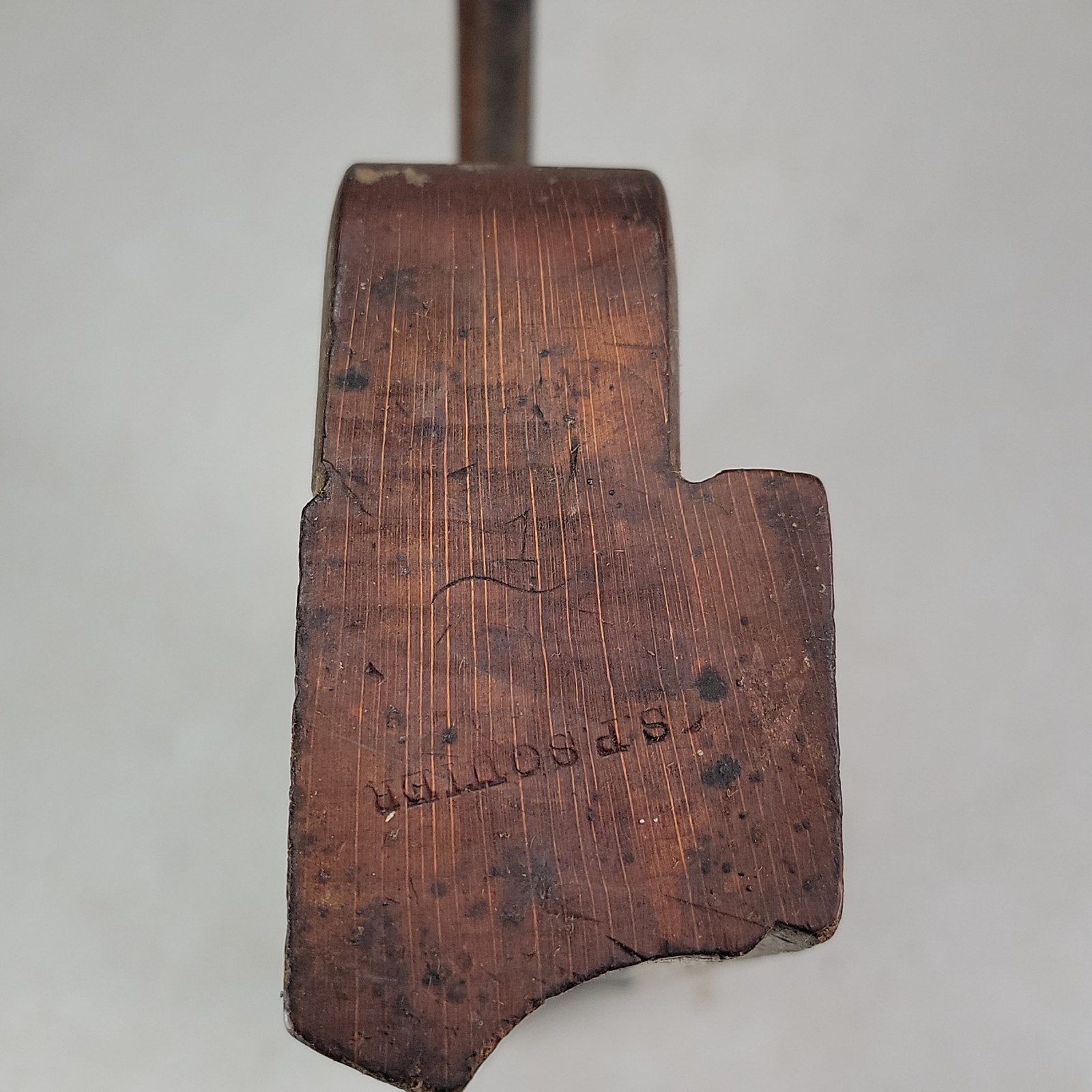 Vintage J. Kellogg Amherst MS Molding Plane Wood Plane 9-1/2″ Long
