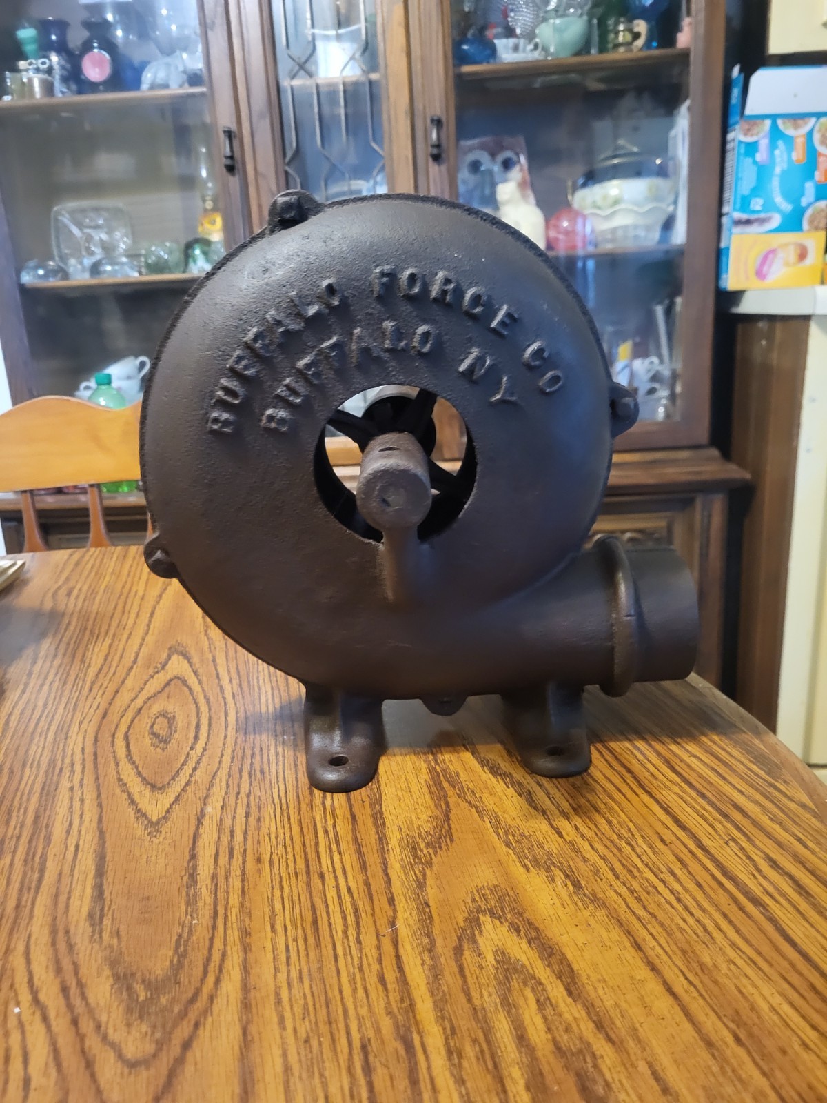 Buffalo Force Co. Blower & Forge Blower , antique,in working condition,not froze