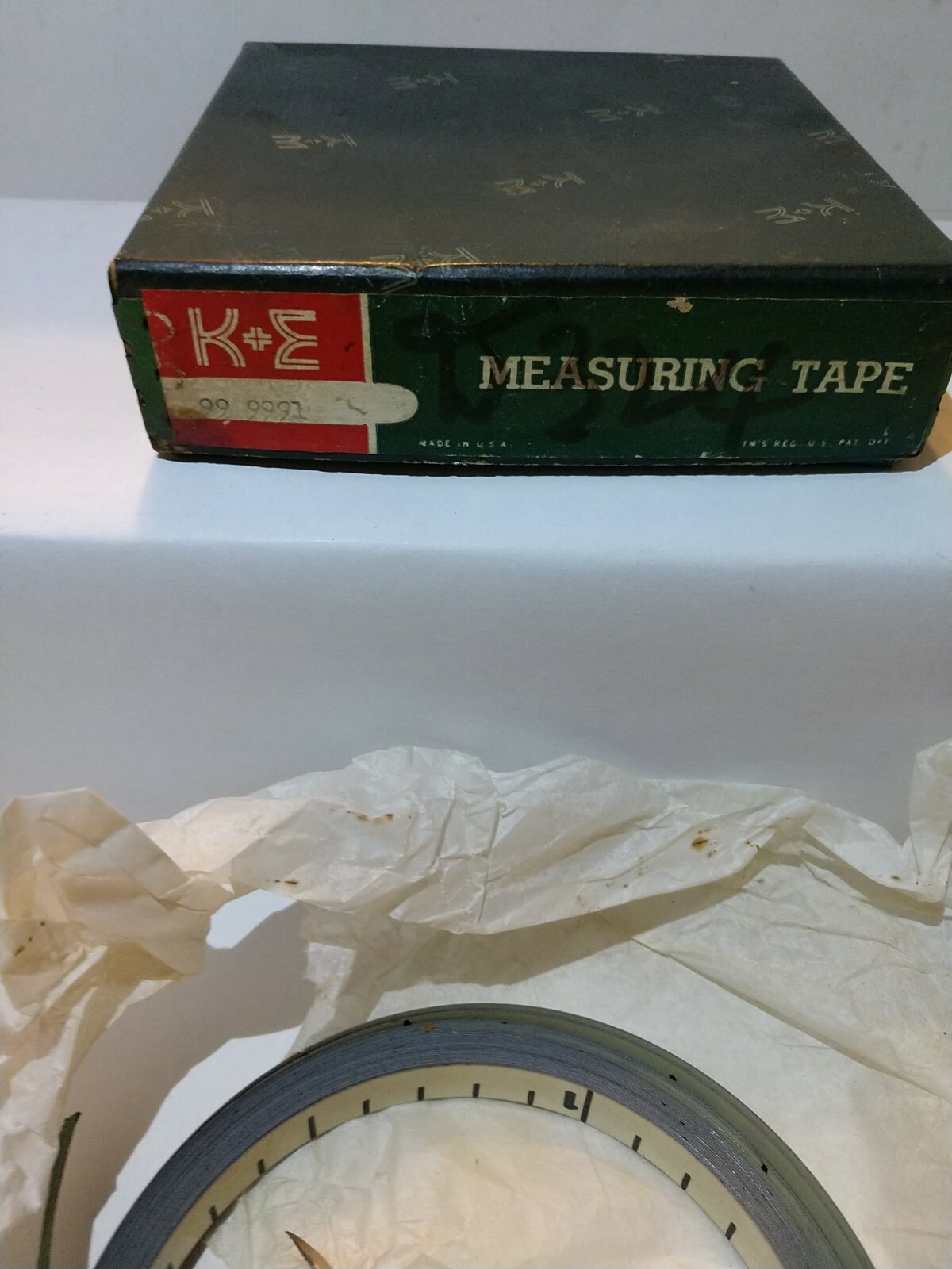 Keuffel & Esser K&E Stevens Albadure Steel Tape Refill 20ft 10 100ths 99-9991