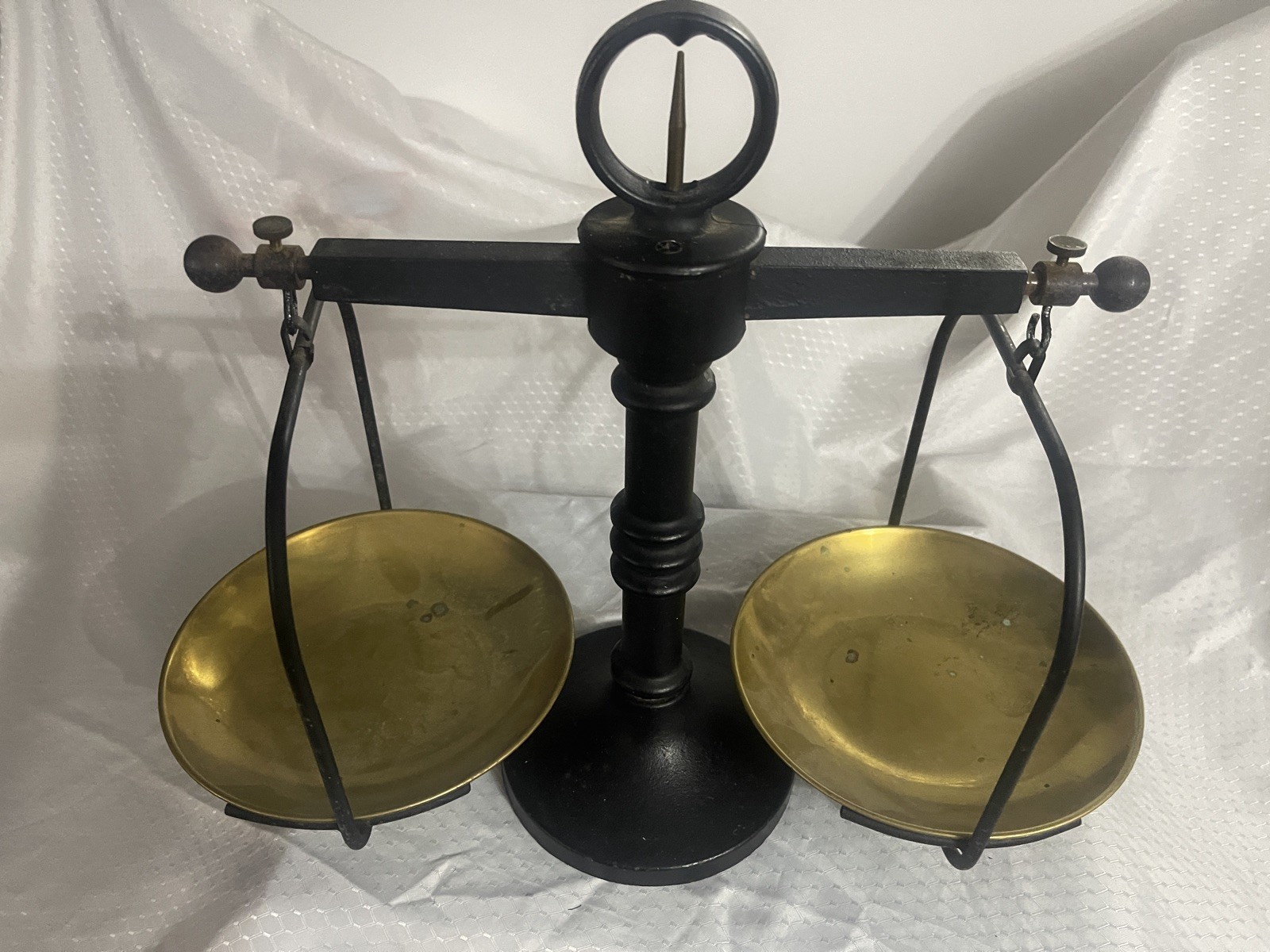 Cast Iron And Brass Balance Scale’s.