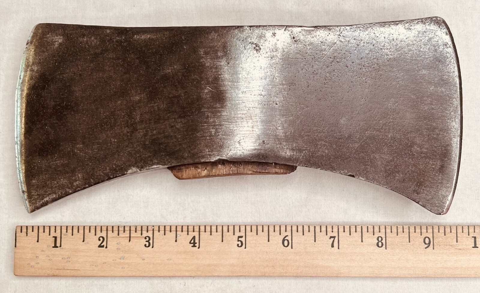 Vintage Unmarked Double Bit Axe Head – 3 lbs 2 oz (with wood), Great Shape!