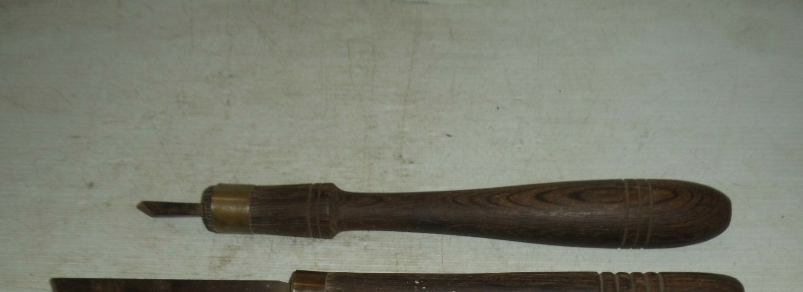 Old Vintage Antique Buck Bros Cast Steel Wood Working Carving Tool Chisel Knife