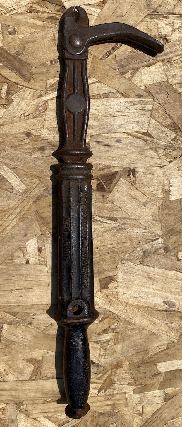 Vintage Bridgeport Sure Grip No. 56 Slide Hammer Nail Puller Antique Tool USA