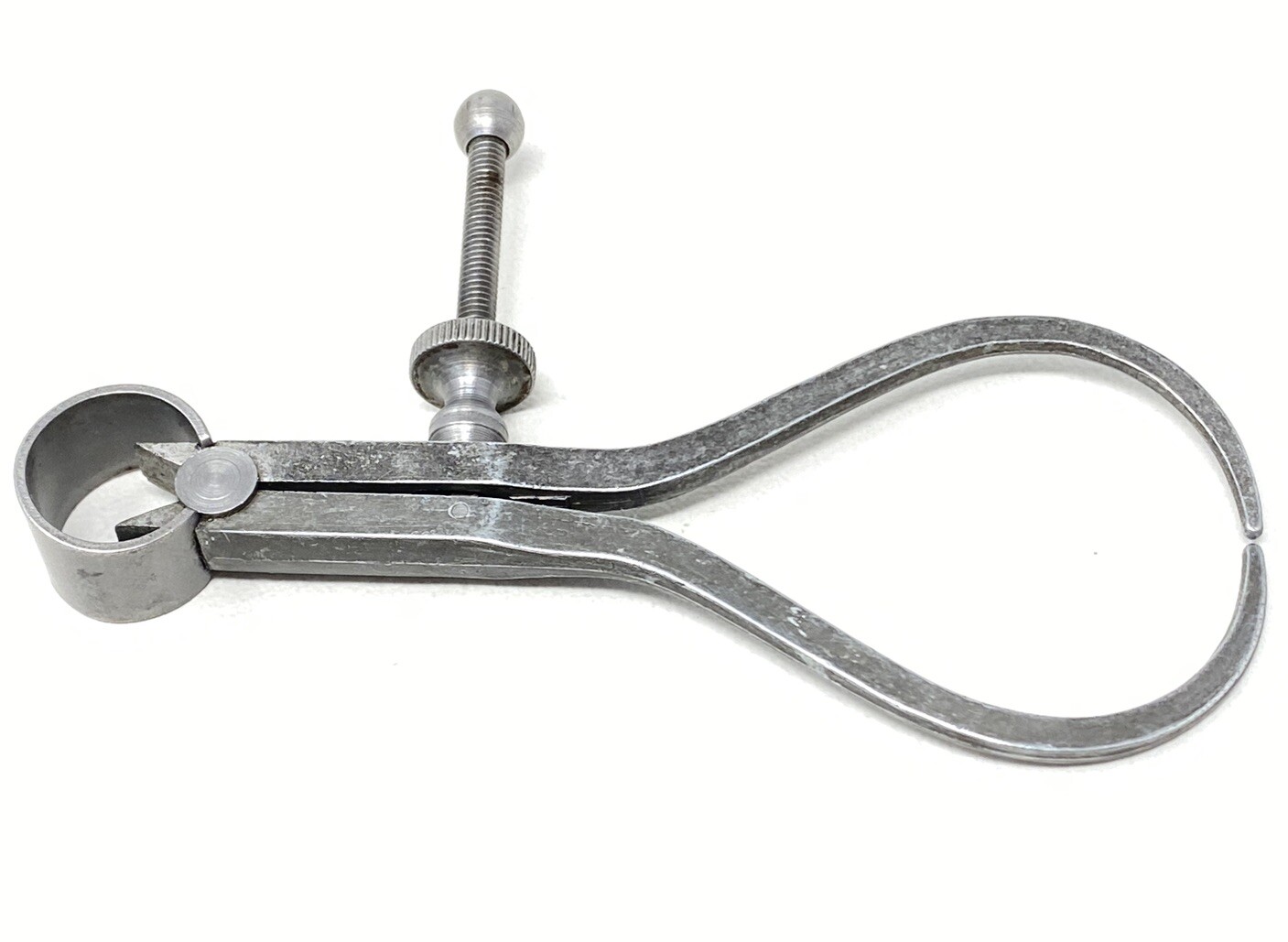 Vintage Made in USA Small 4” Square Legs Spring Type Outside Calipers Nice!