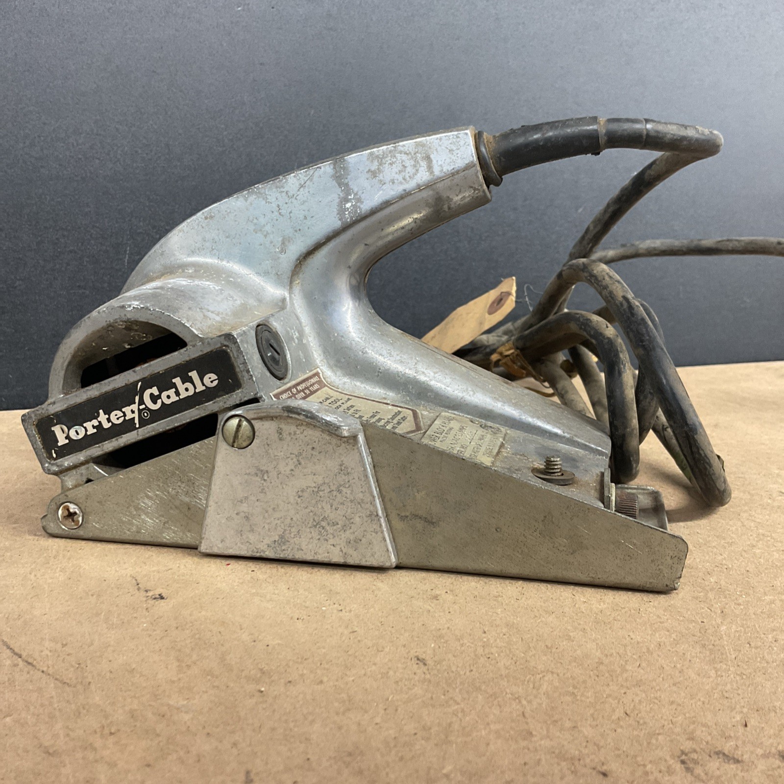 Porter Cable 167 Power Block Plane Vintage Tool – Broken Untested