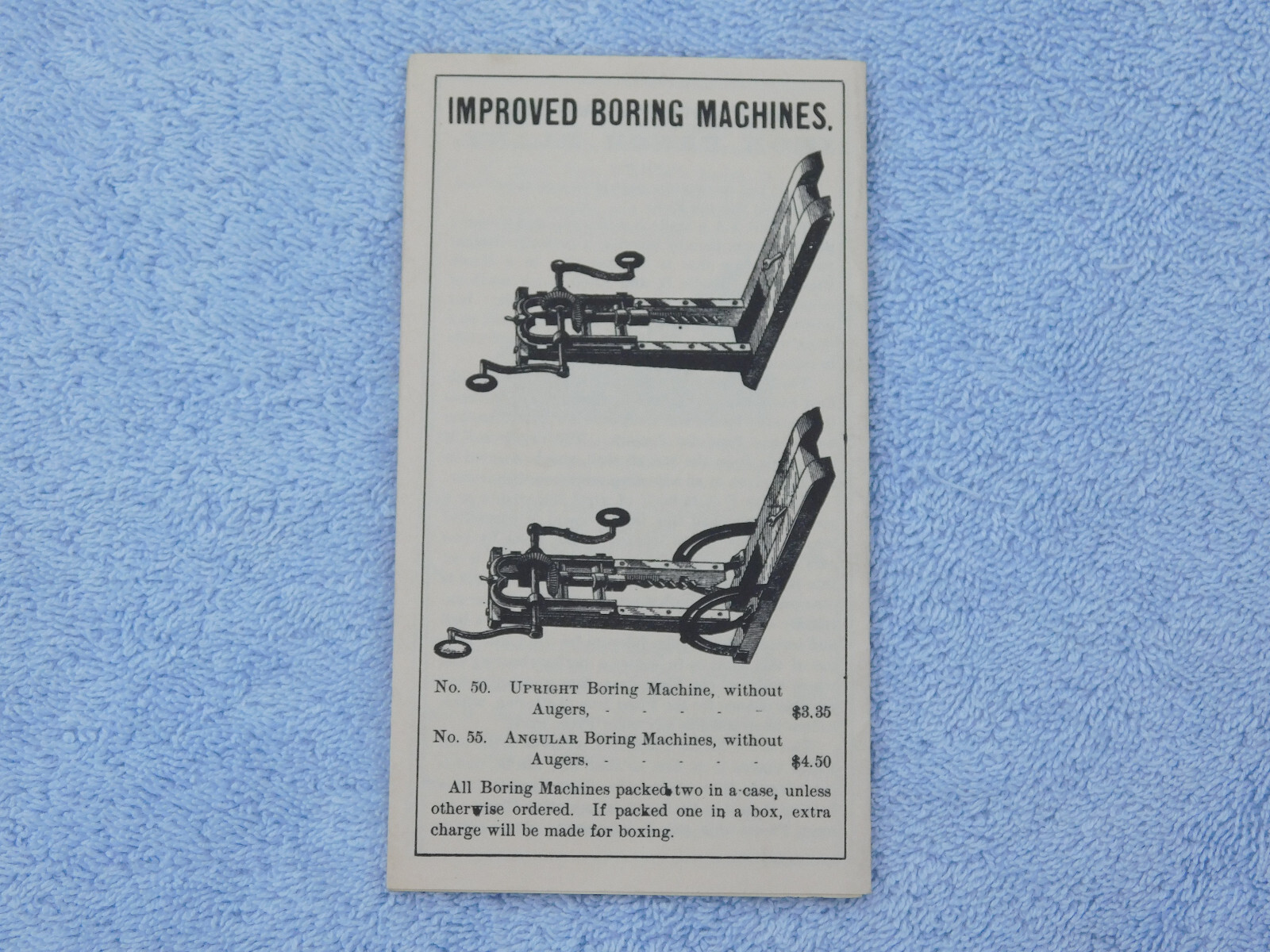 Foss Patent Adjustable Iron Planes – Philip E. Chapin Pine Meadow, Conn.