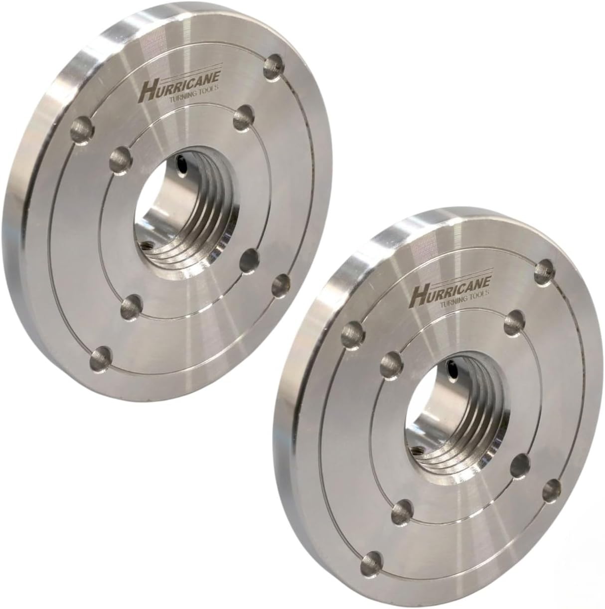4″ Steel Faceplates For Wood Lathe M33 x 3.5mm Pack of 2 Faceplates