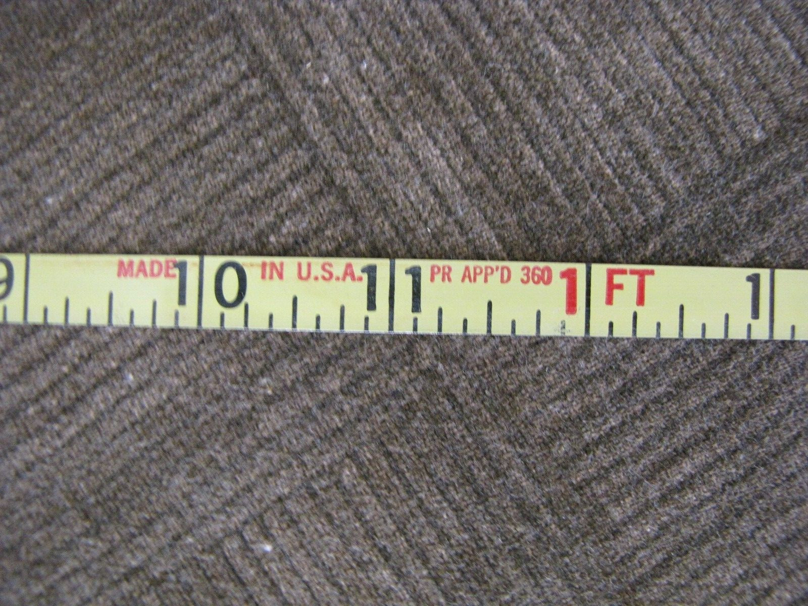 ROE VANGUARD 50 ft. V 50 Tape Measure Justus Roe & Sons Inc New York Vintage USA