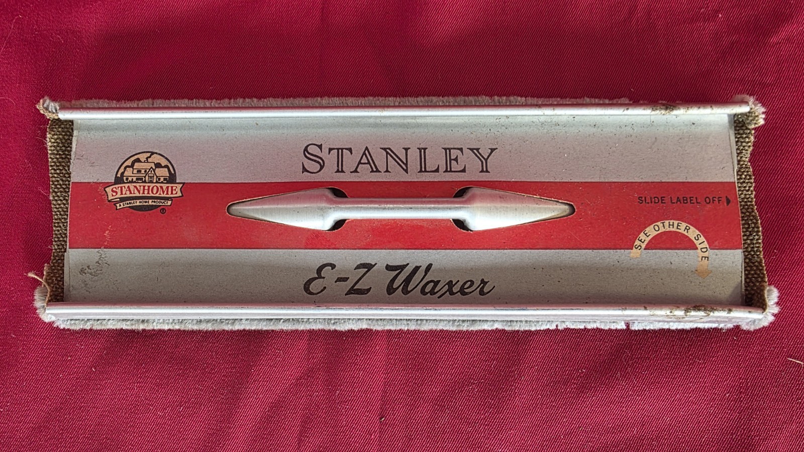 Vintage Stanley Home Products 8½” x 3” EZ Waxer Metal Applicator