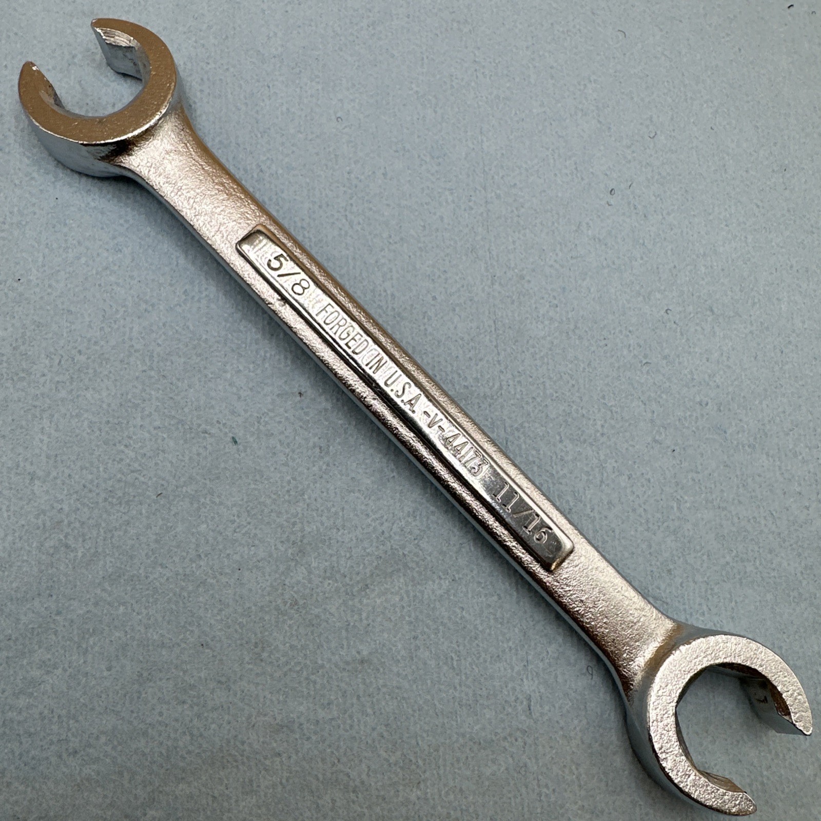 Vintage Craftsman USA- 5/8” X 11/16” Line Wrench -V- Series 44173 -Excellent!