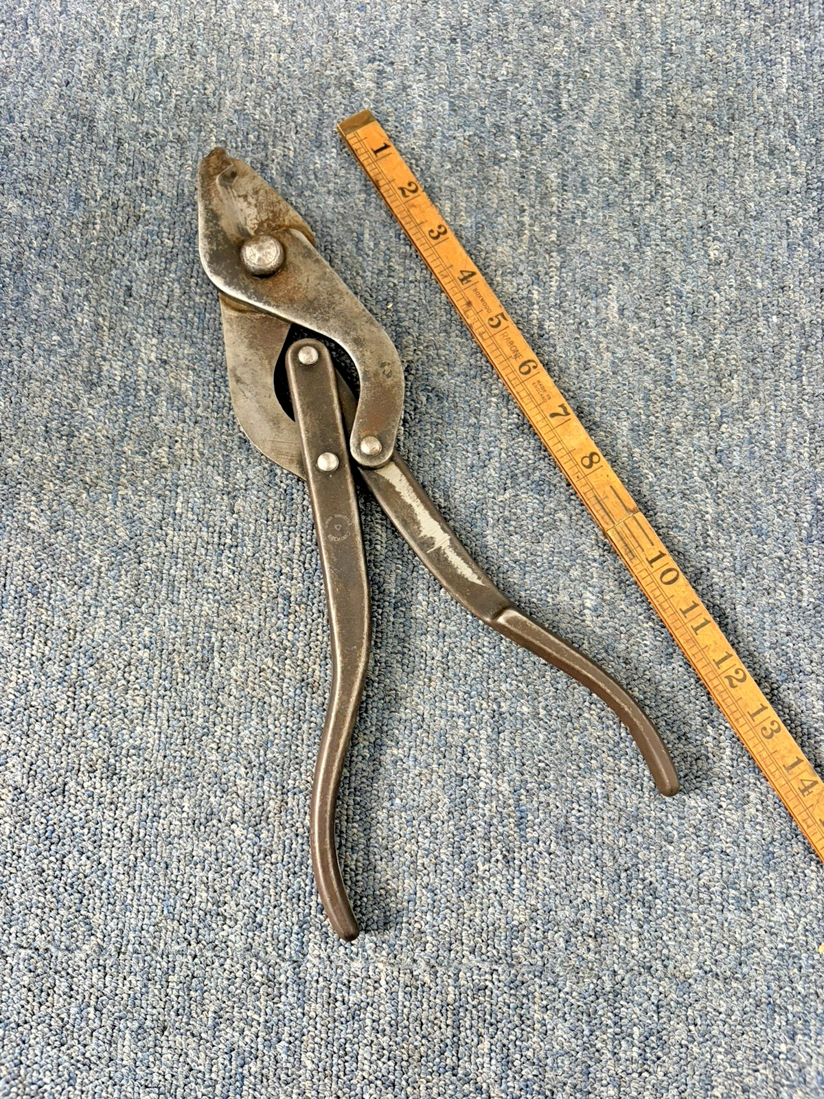 1963 Wynn Timmins Foldable Wire Cutters – Made in England – Ex GPO Vintage Tool