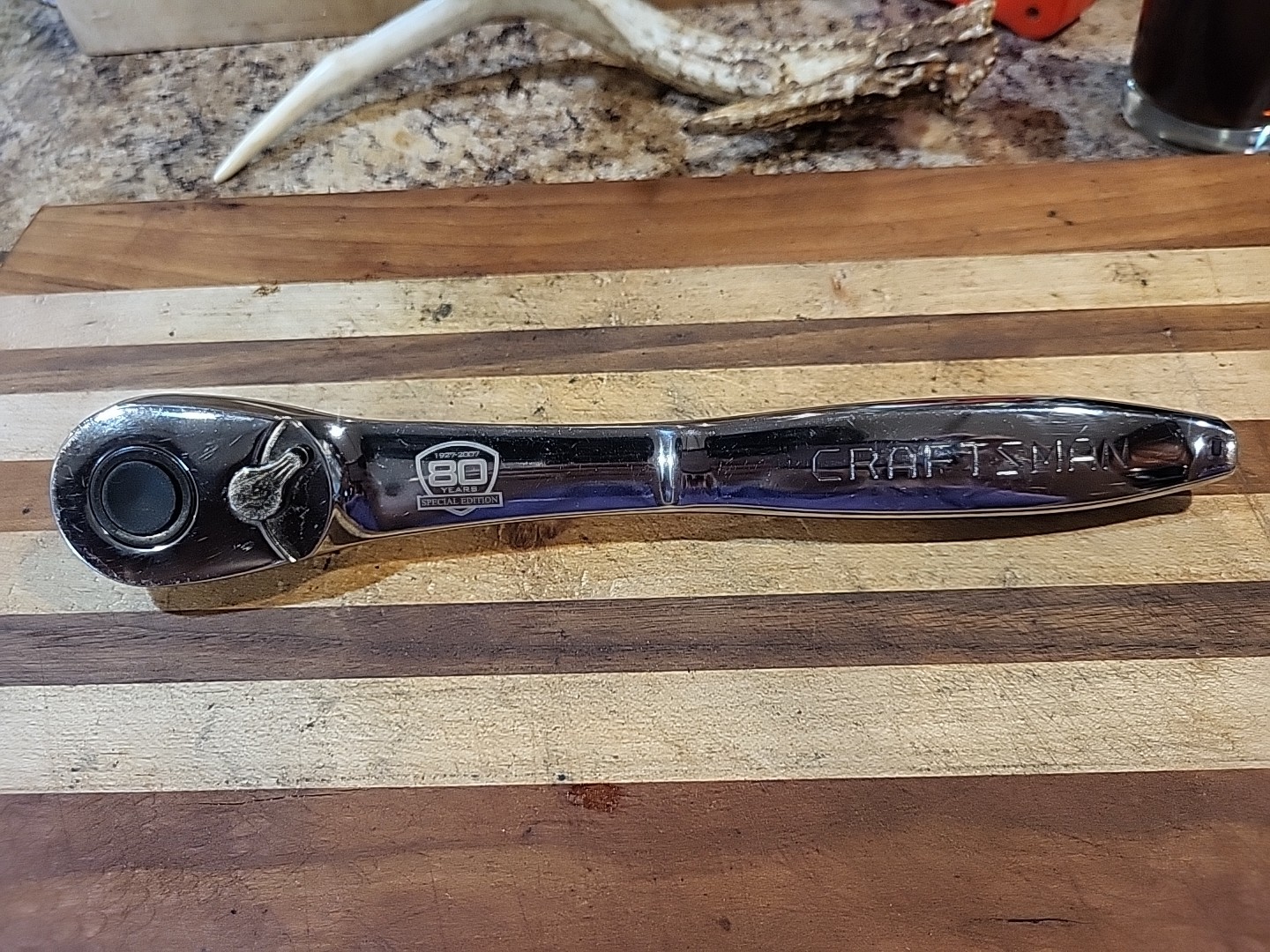 Craftsman USA 80 Years Special Edition, Thin Profile VW-44996 1/2″ Drive Ratchet