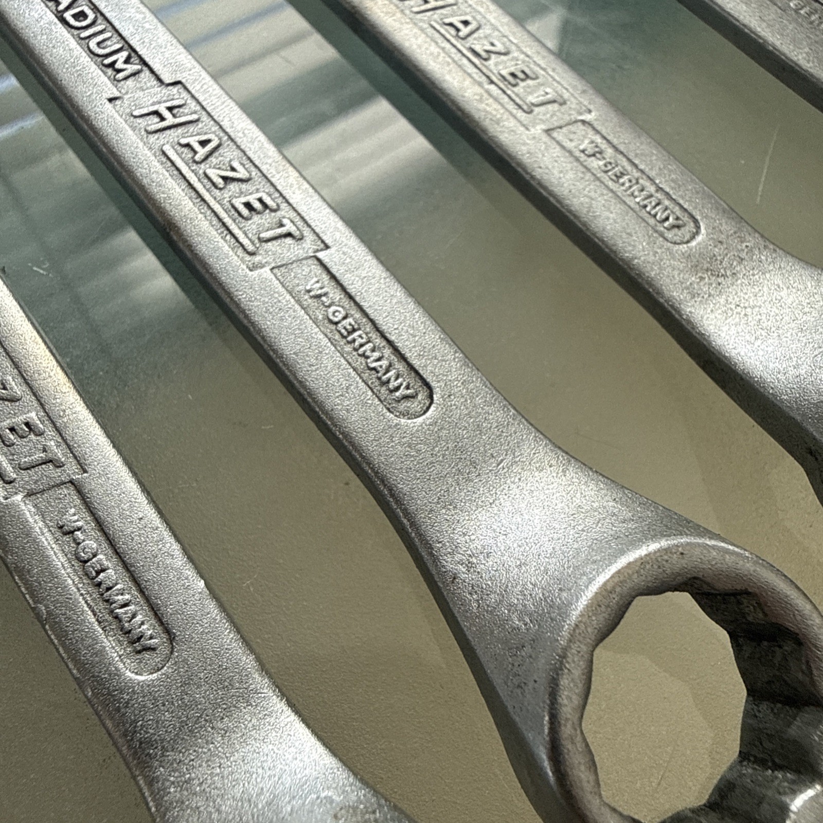 Vintage HAZET West Germany 16 Pc Metric Combination Wrench Set 6-22mm