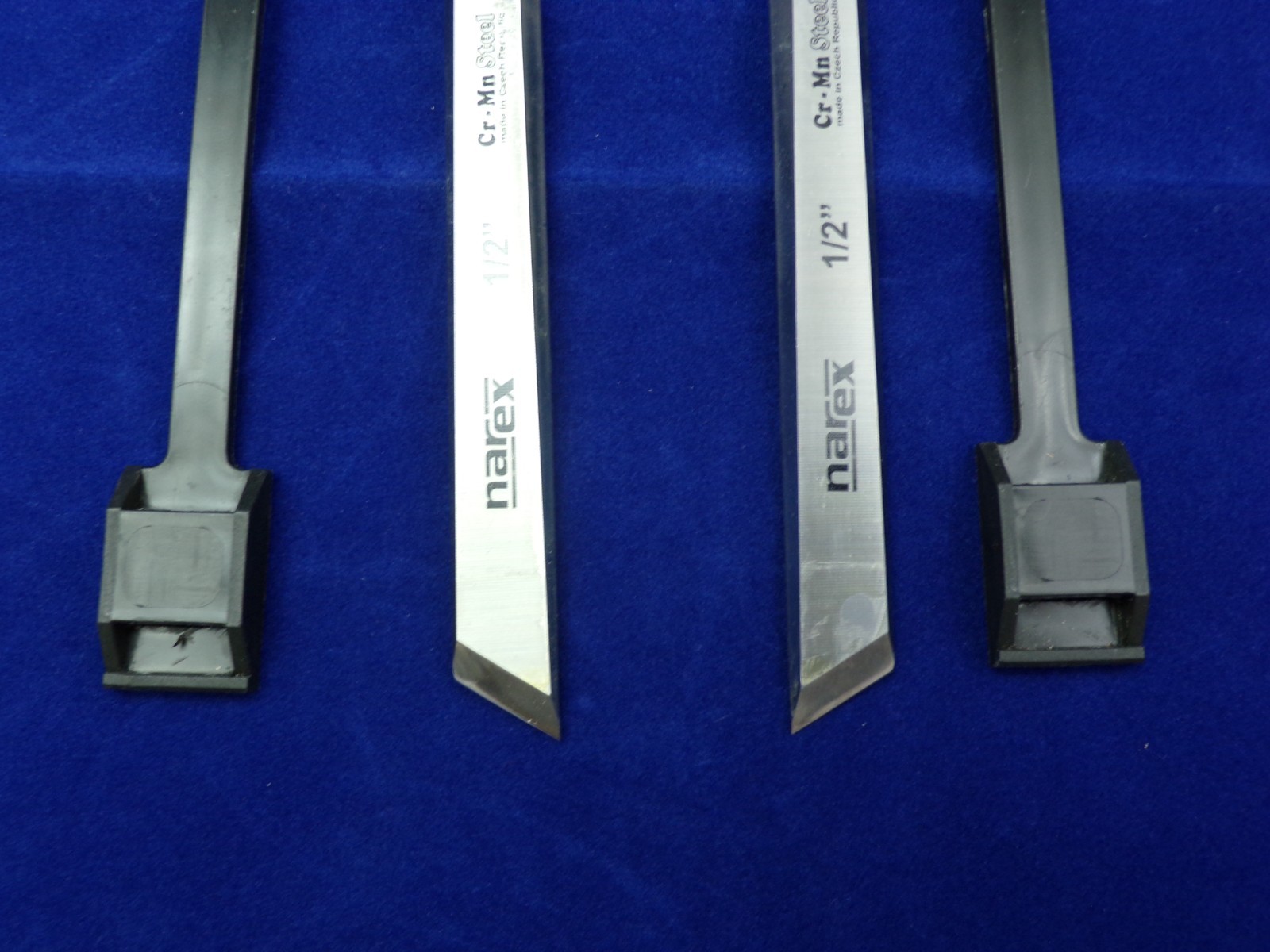 Narex Right & Left 1/2″ Skew Paring Chisels