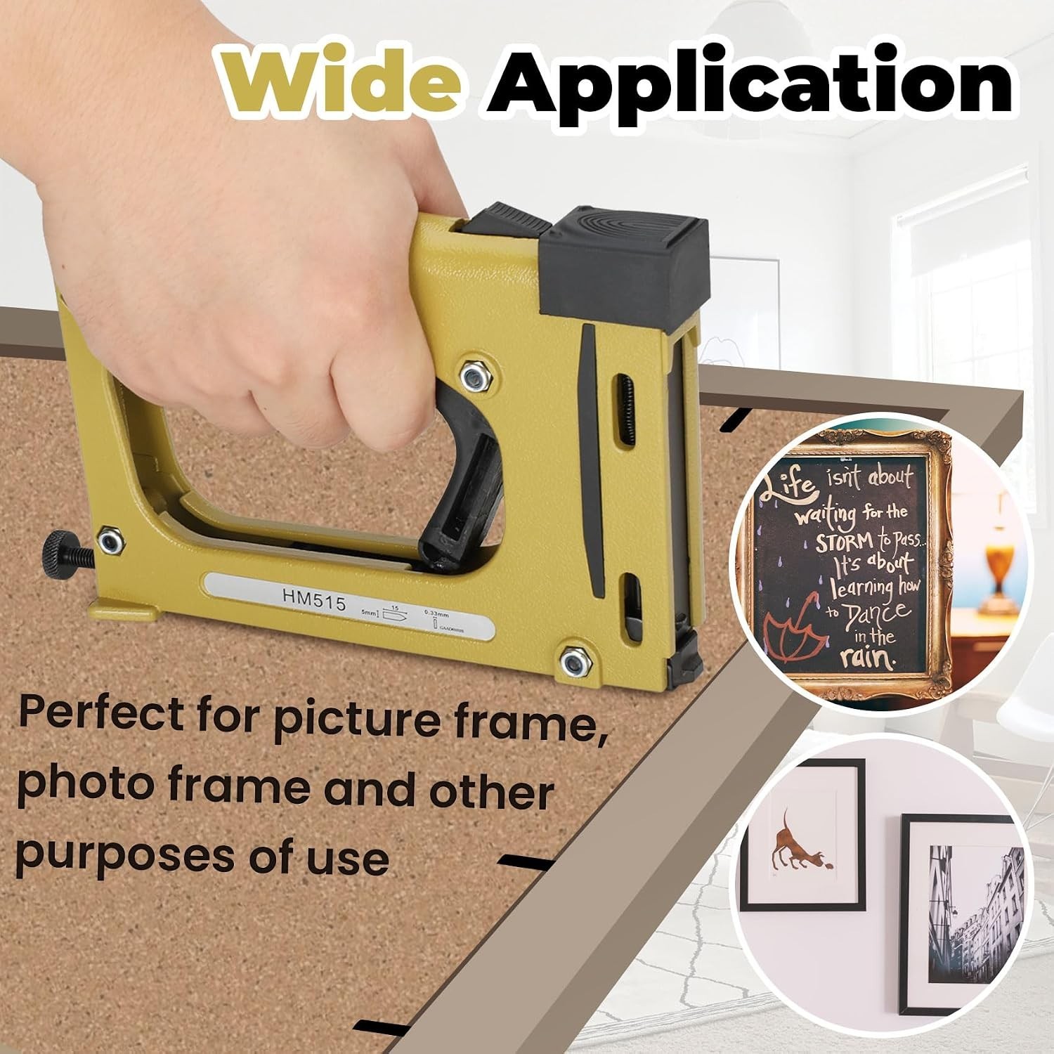 Point Driver for Picture Framing with 2000 Points Portable Joinery