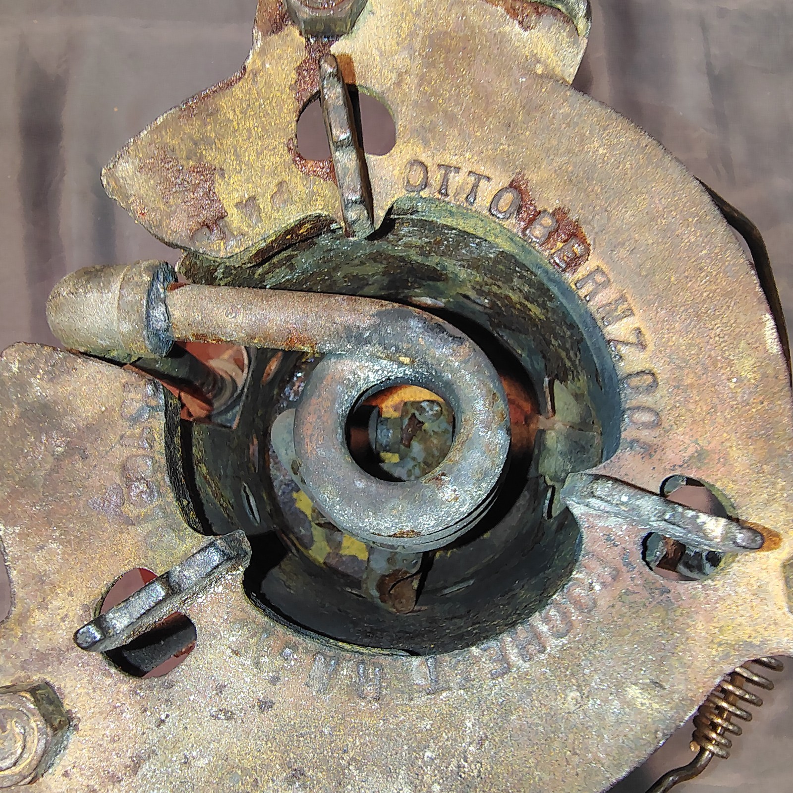 ANTIQUE OTTO BERNZ PLUMBER’S MELTING FURNACE STOVE POT BURNER SMELTER BLACKSMITH