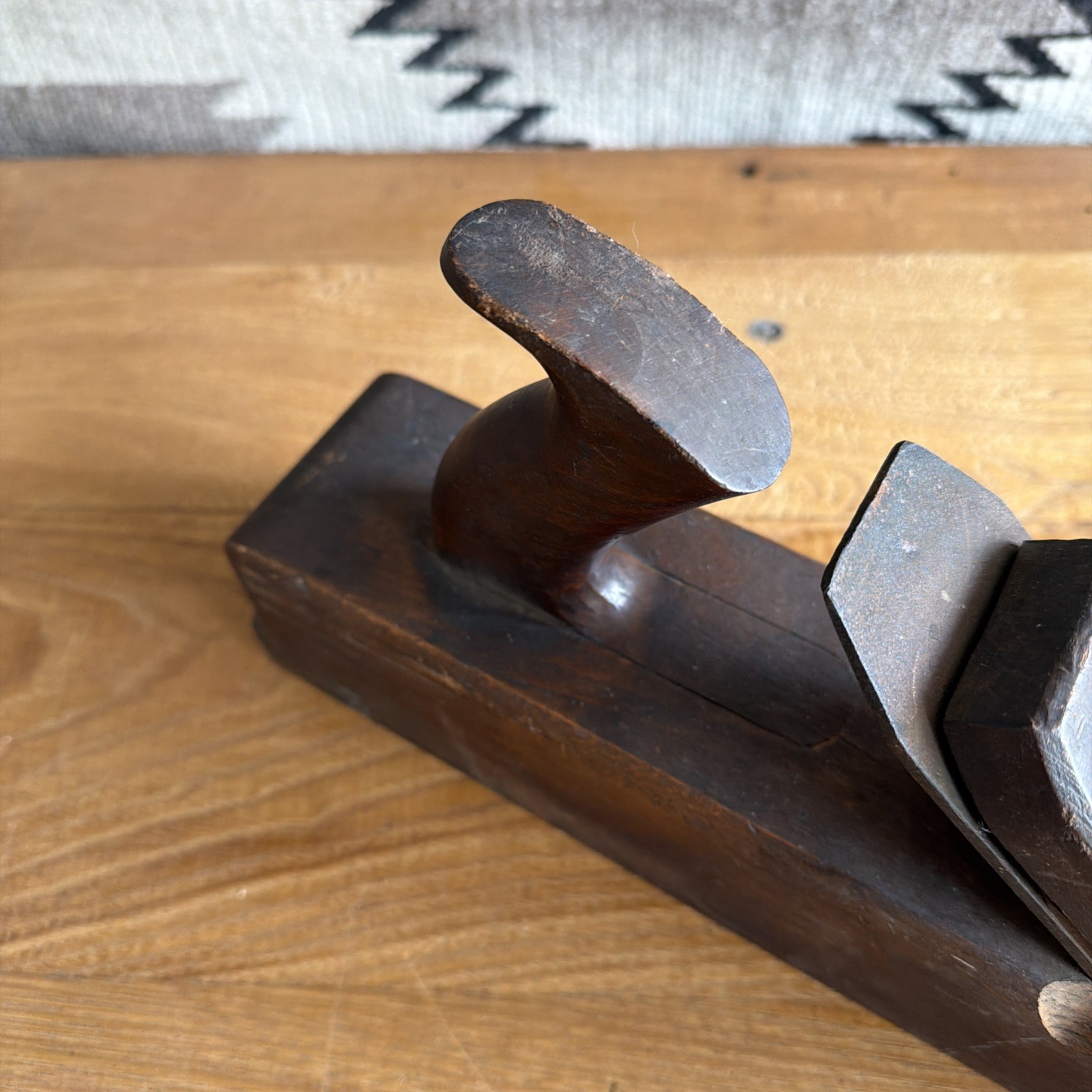 Antique Ogontz No. 13 Wood Plane With Baldwin Tool Company Blade 16”