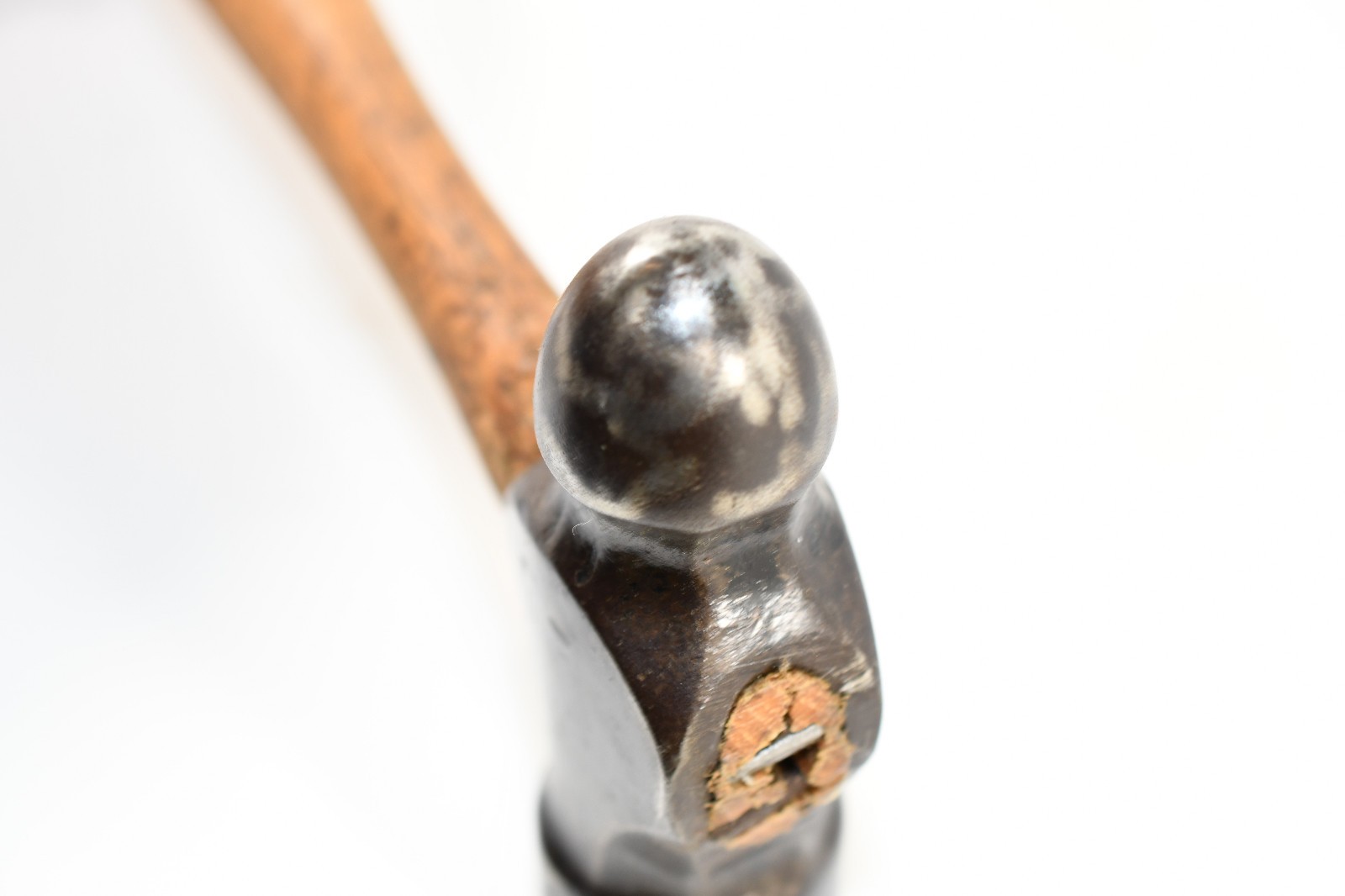 Vintage True Temper No. 1224 Ball Peen Hammer 24oz head 32oz total O243
