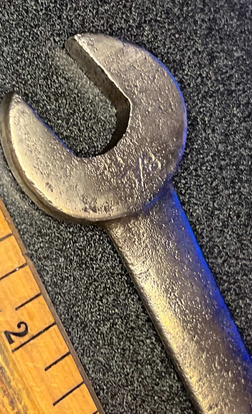 Blue Points Chicago Tool Co. 9/16″ X 5/8″ Open End Wrench USA Arrowhead Logo