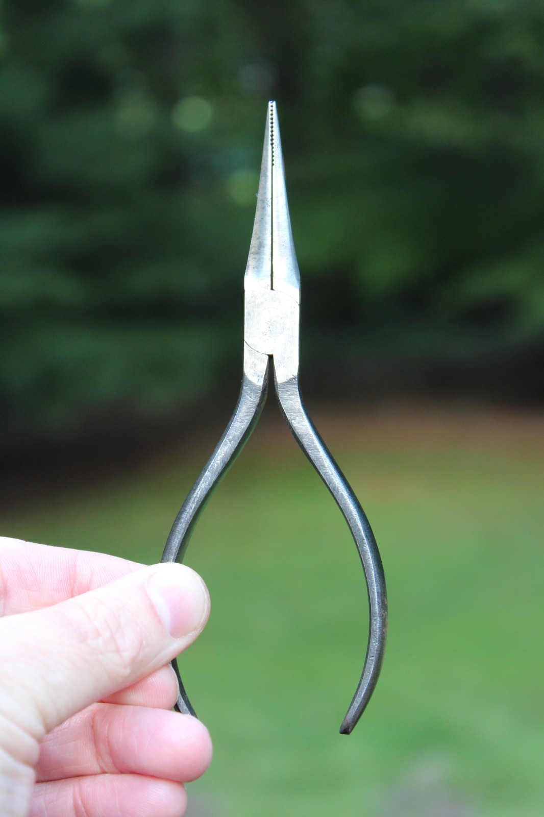 1920s Utica 6 inch No. 86 Duck Bill Plier with Flat Jaw