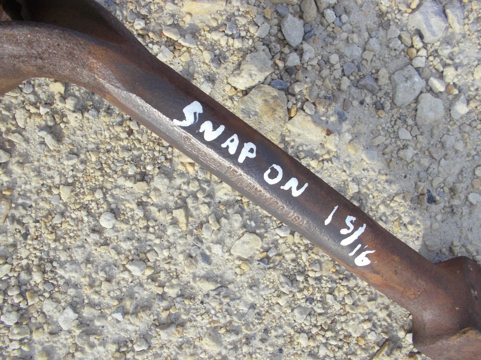 VINTAGE Snap On 1 5/16″ wrench EXTREMELY RARE HARD to FIND