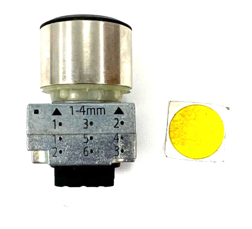 SIEMEN 3SB3500-4ED01 REPLACEMENT KEY & LOCK TWO KEYS ROUND METAL 22 MM ROUND