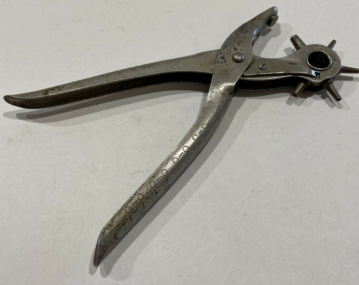 Osborne & Company 6 Point Leather Hole Punch