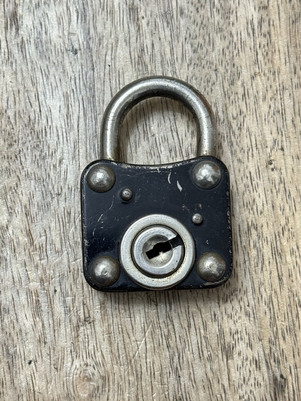 Vintage Small Squire Padlock Lock No Key England