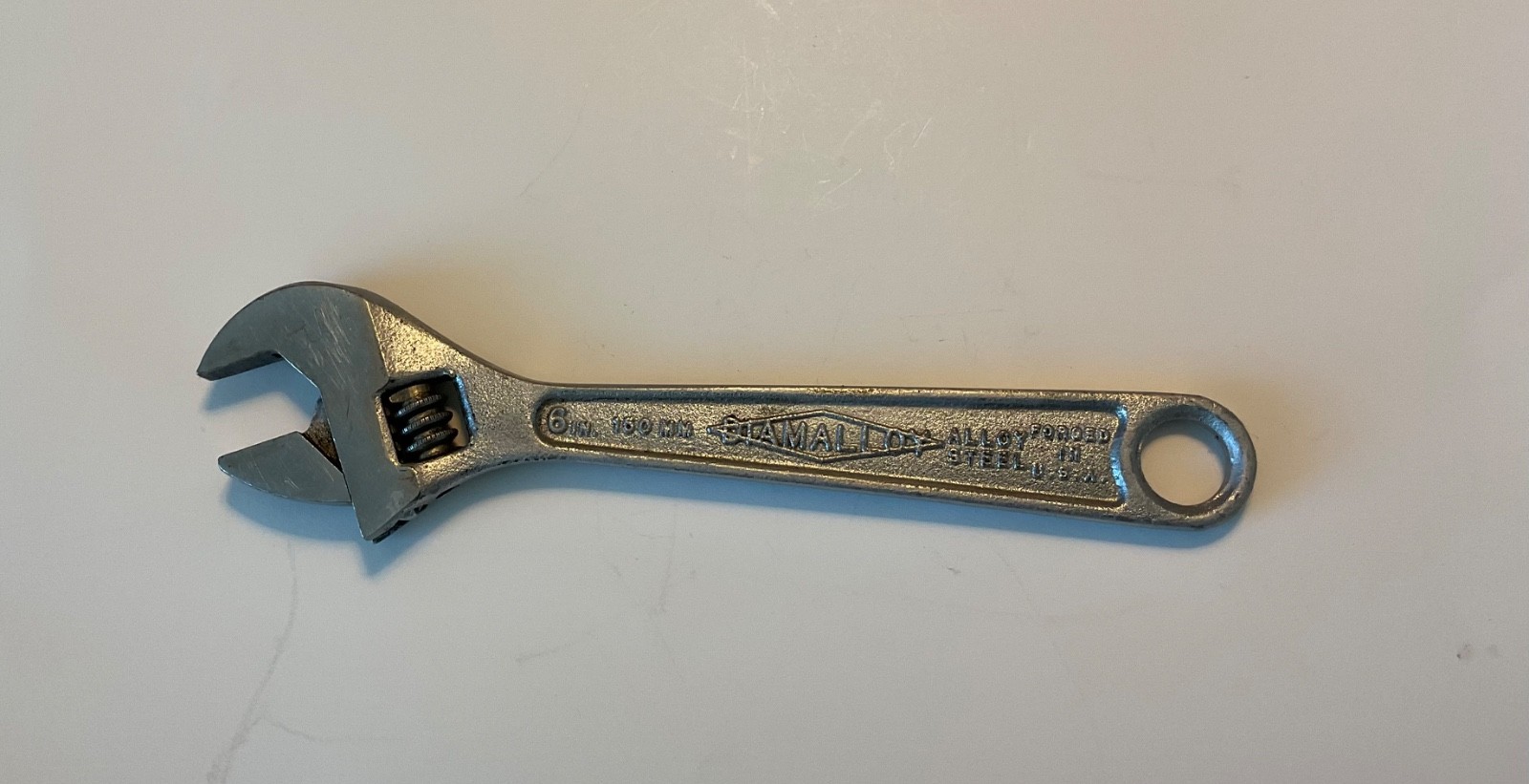 Vintage Diamond Tool & Horseshoe Co. Adjustable Wrench 6″ (150mm)
