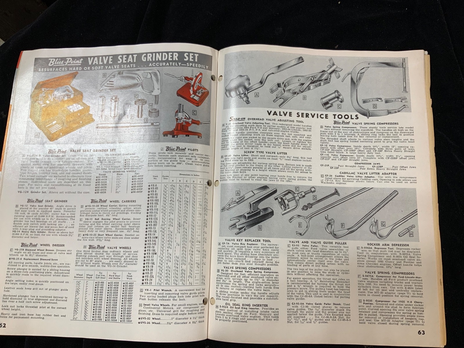 VINTAGE SNAP ON TOOL CATALOG~1955~SNAP-ON TOOLS~WRENCH~