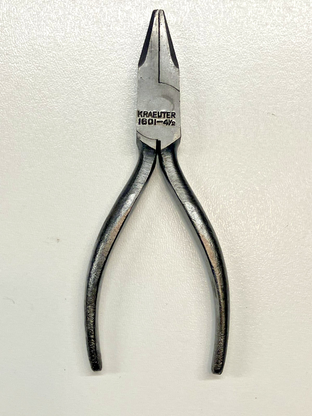 (a) Vintage Kraeuter 1601-4½ 4.5 inch Flat-Nose Pliers Tool