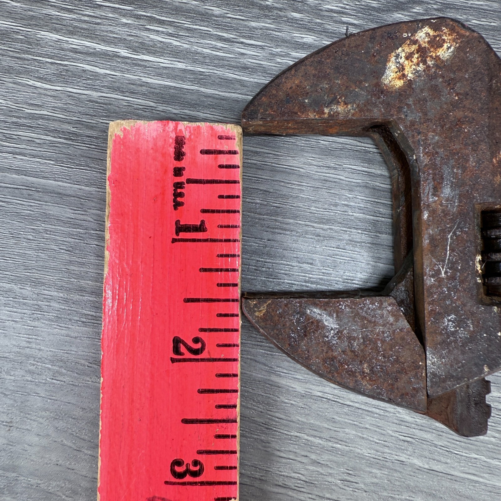 Thorsen Crescent Wrench #56732 Adjustable Euro Style Wide Grip 12″ Vtg Tool
