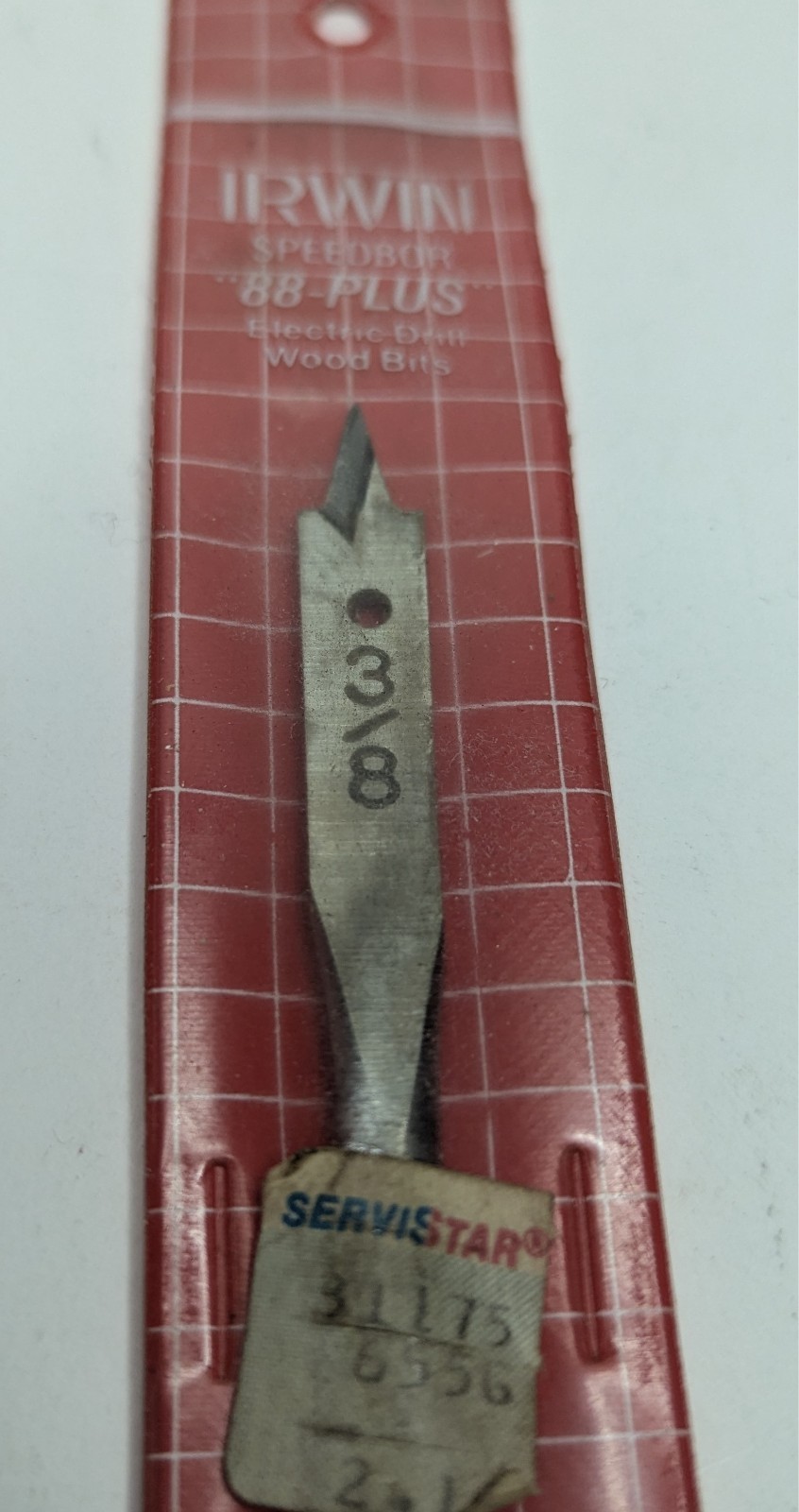 NOS Vintage IRWIN Speedbor “88-Plus” 3/8″ Electric Wood Drill Bit USA Made
