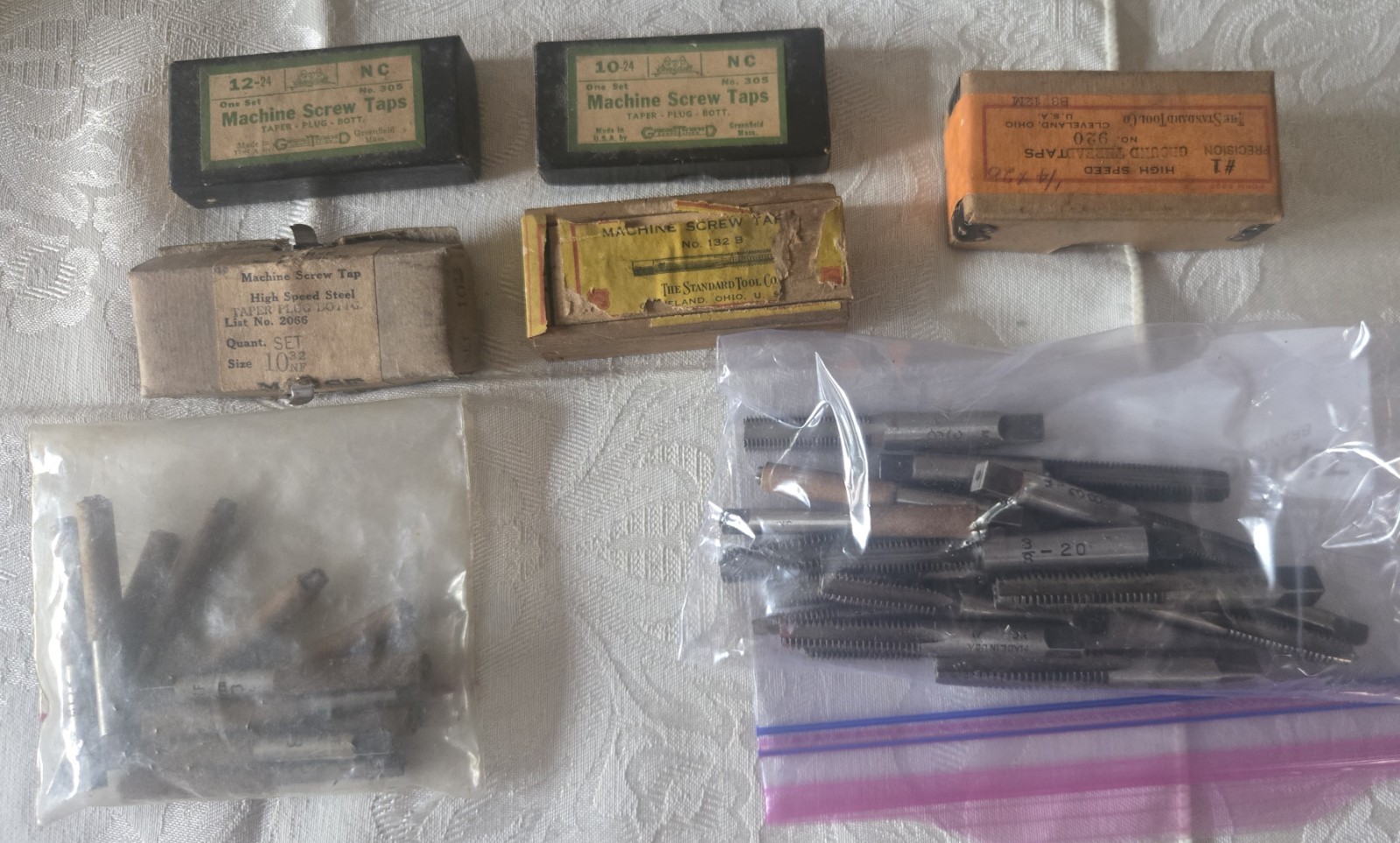 Vintage Lot of 43 Screw Taps