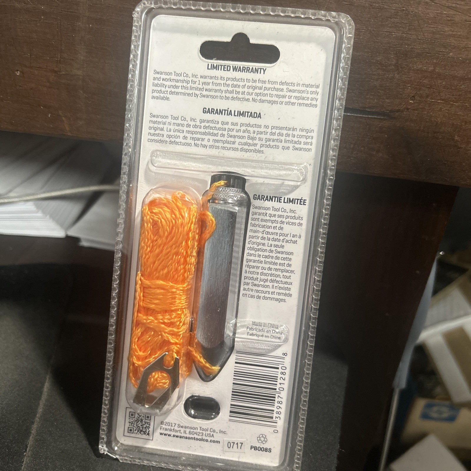 Swanson 8 Ounce Steel Plumb Bob With 20ft String Included NEW