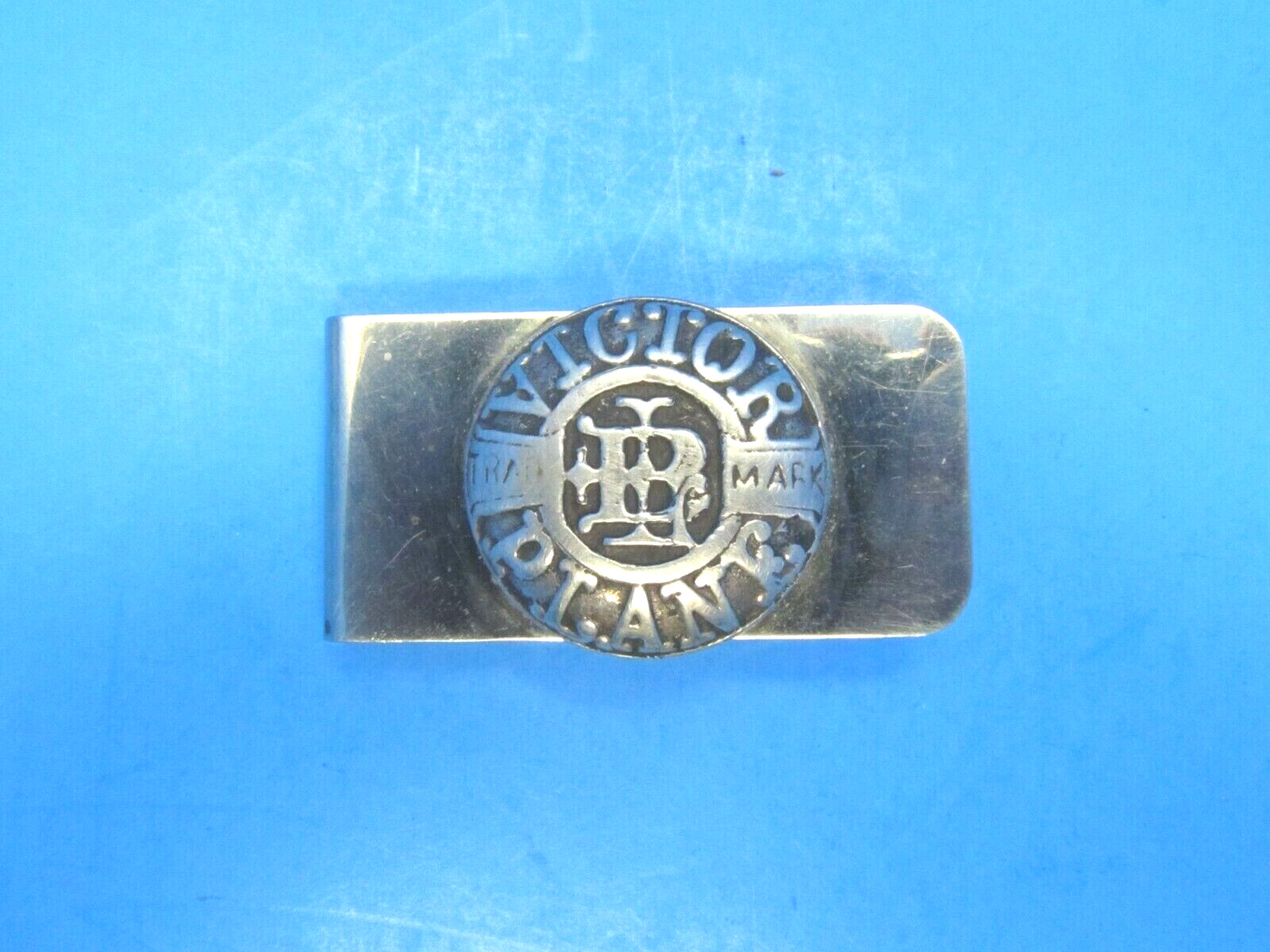 Paul Hamler money clip w/ Leonard Bailey Victor medallion