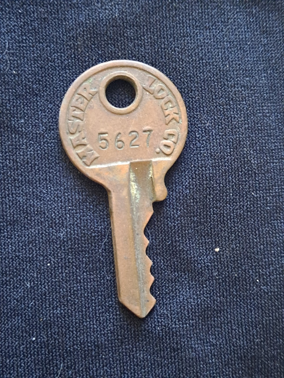 Antique Copper Key