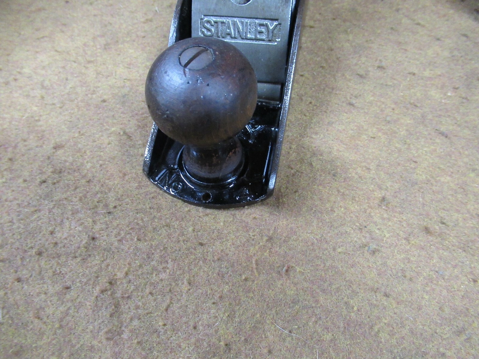 Stanley 4,5 Plane,Knob Assy(ONLY)Tall,Painted H.wood,1942-45~GD+🤠S12.21.21R