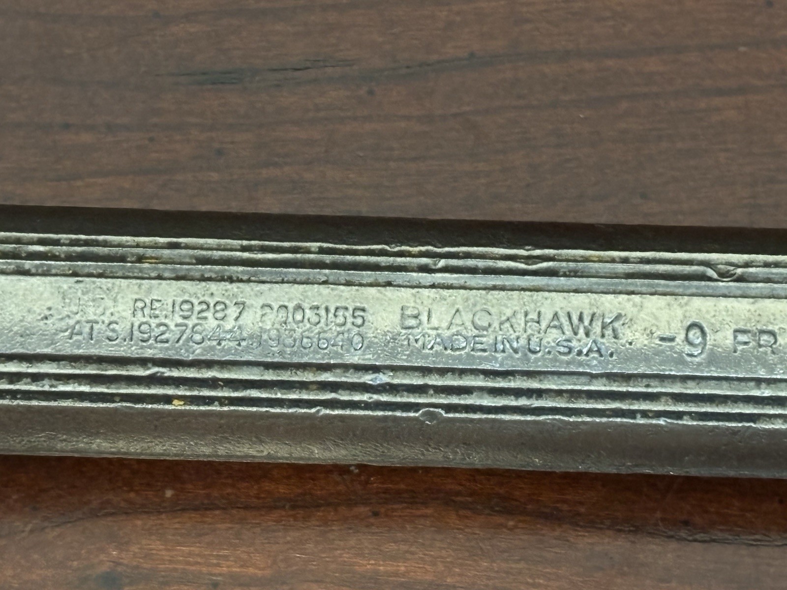 Vintage Blackhawk Free Wheeling Ratchet Wrench-No. 499997-Push Button L-R-USA