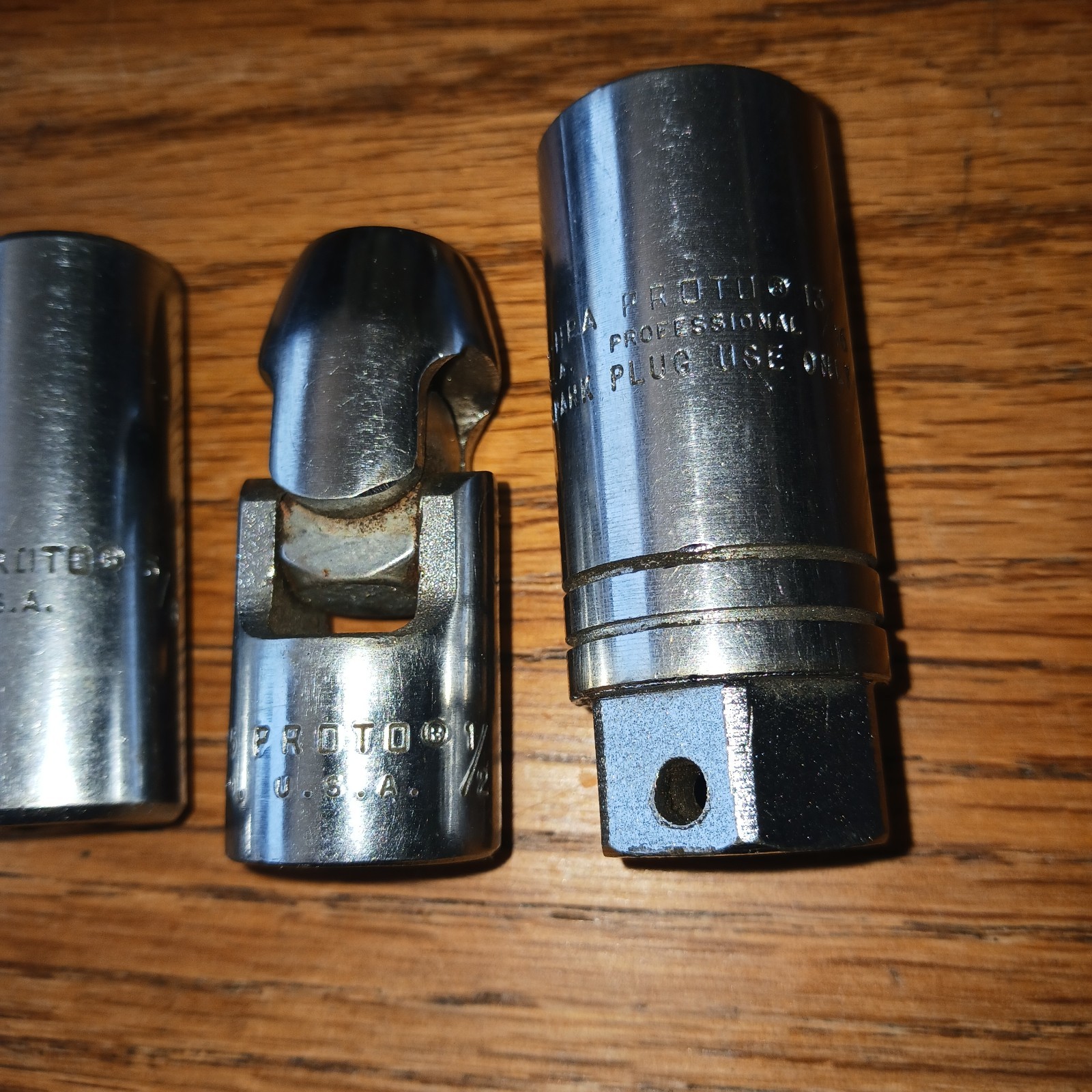 PROTO 6 Piece Lot • Sockets Wrench Screwdriver – List Below