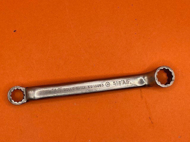 Choose from Vintage Rolls Royce Aviation Open Ended, Half Moon & Ring Spanners