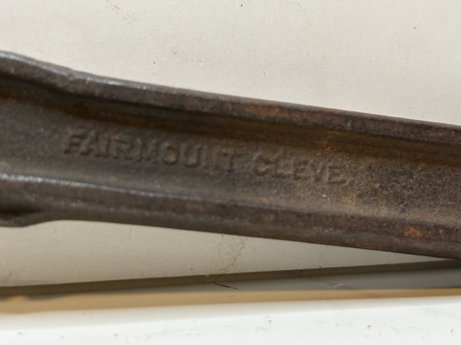 Vintage Fairmount Cleve Adjustable Monkey Wrench USA