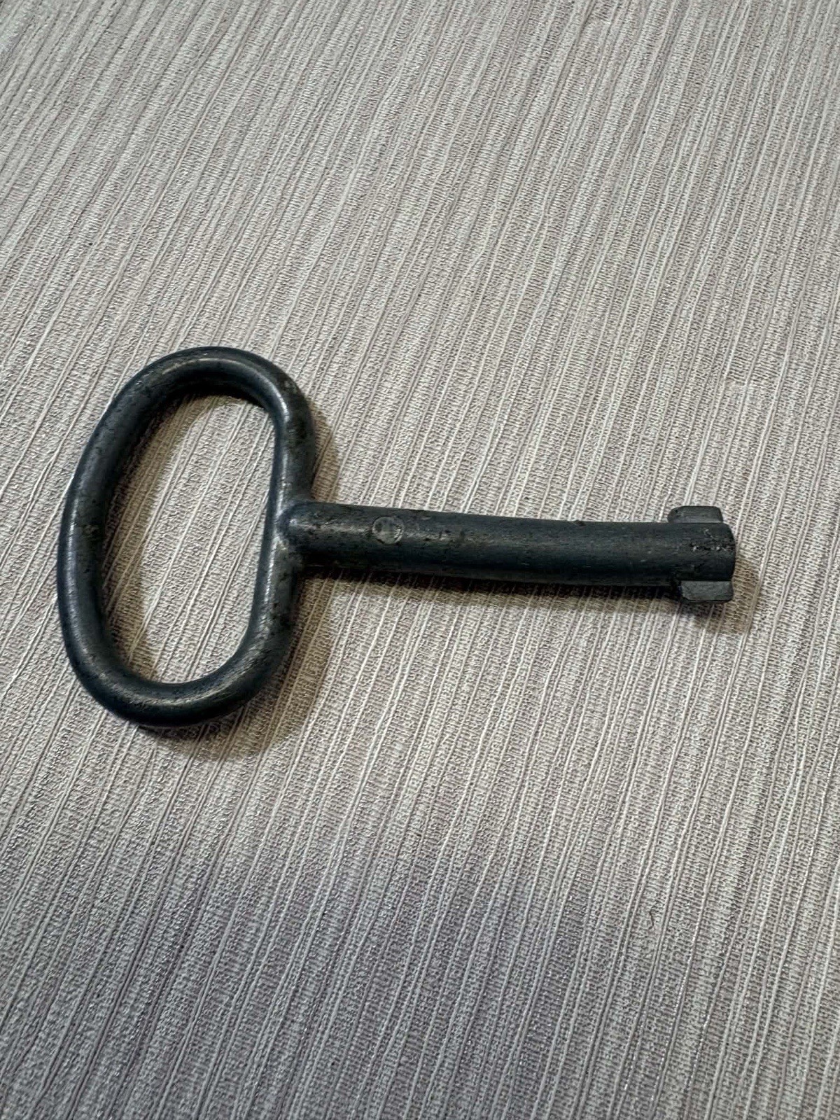 Vintage Industrial Enclosure Key HAWA brand No. 5 Electrical Cabinet/Machinery