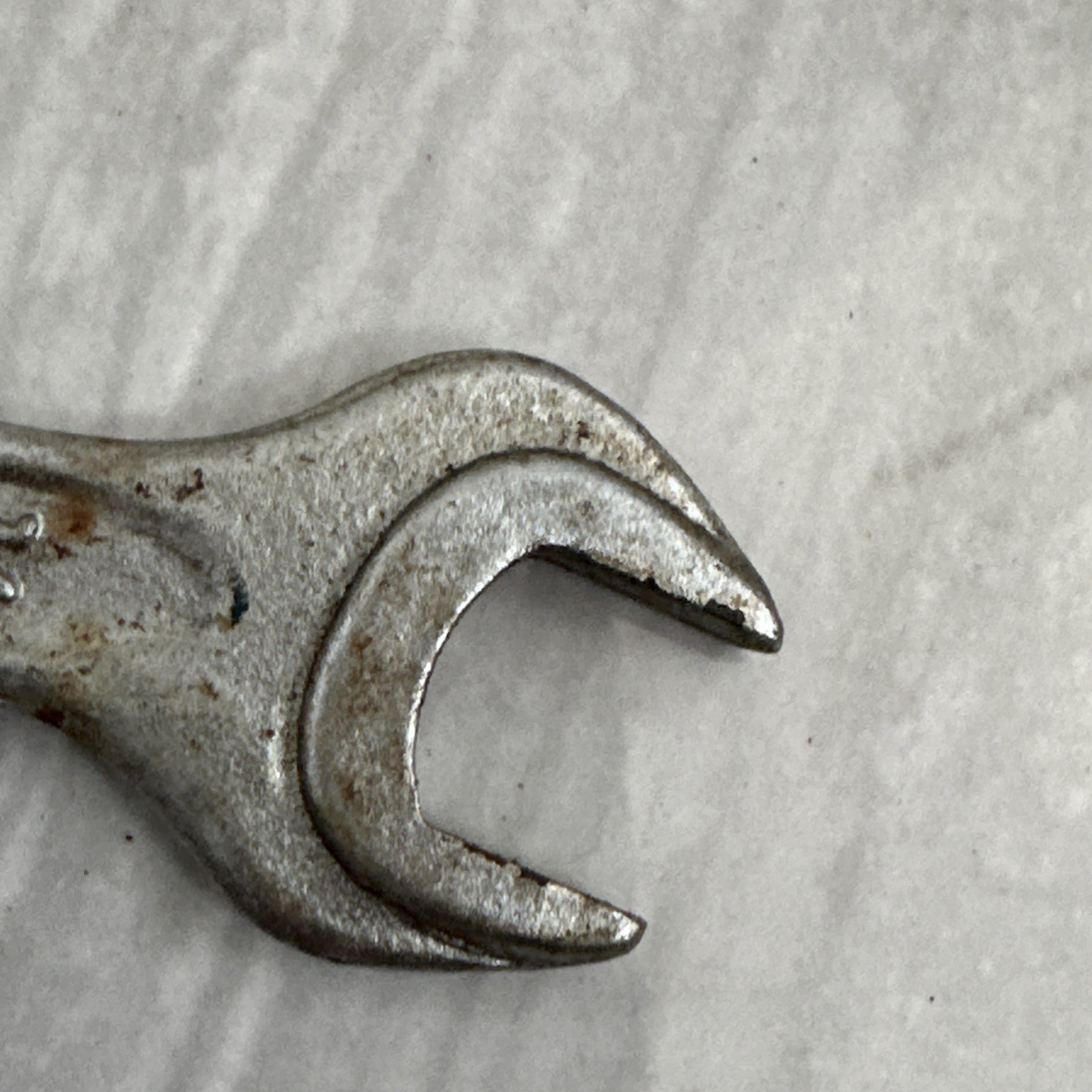 Vintage Mercedes-Benz Double Open End Wrench 14mm & 17mm Unior Germany