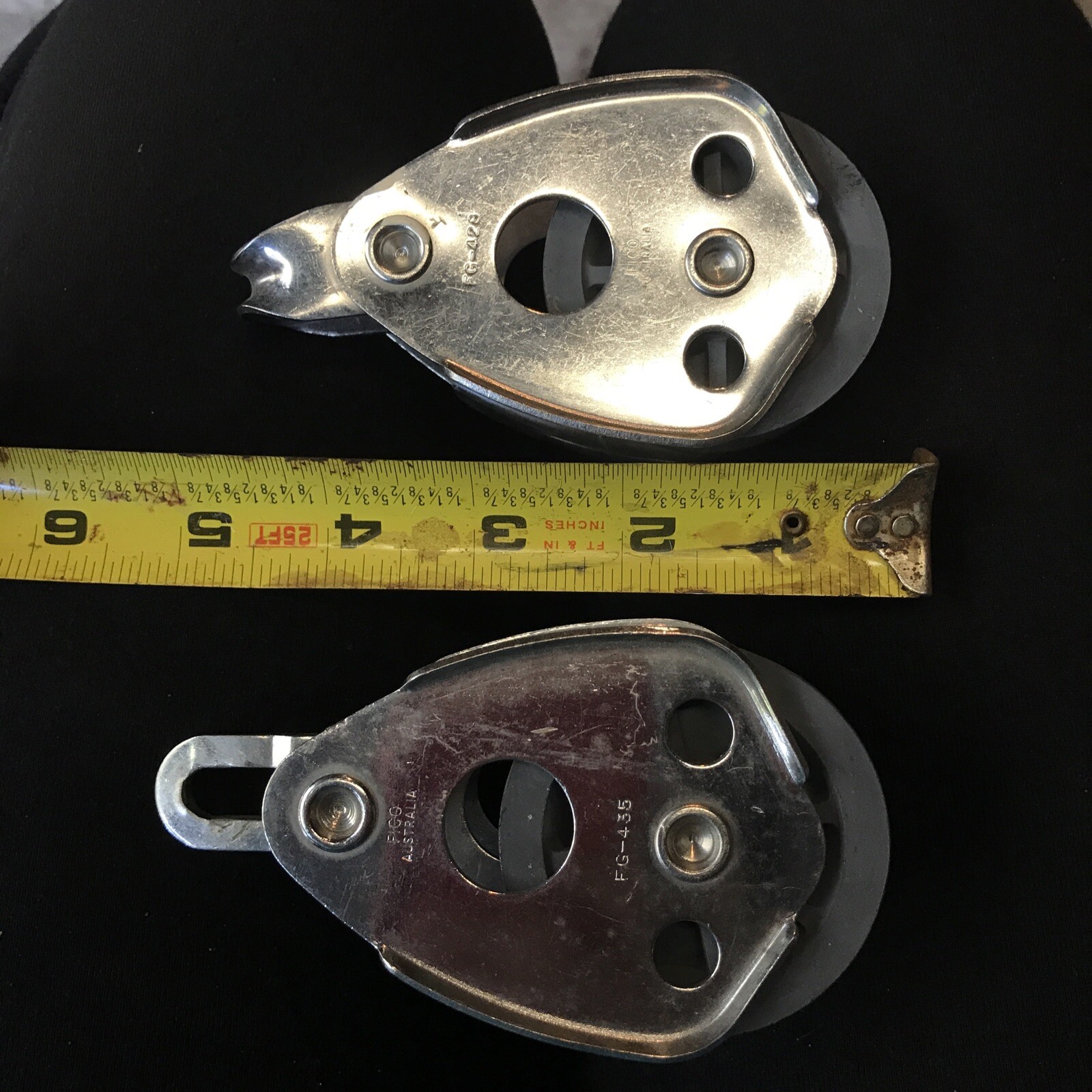 Fico Australia FG 428 435 Lot 2 Block Sailing Boat Yacht!