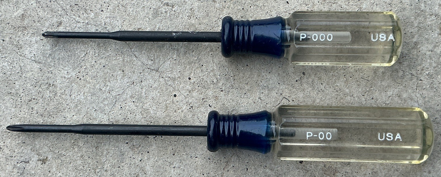 Craftsman Screw Drivers 41060 & 41061 Jewelers
