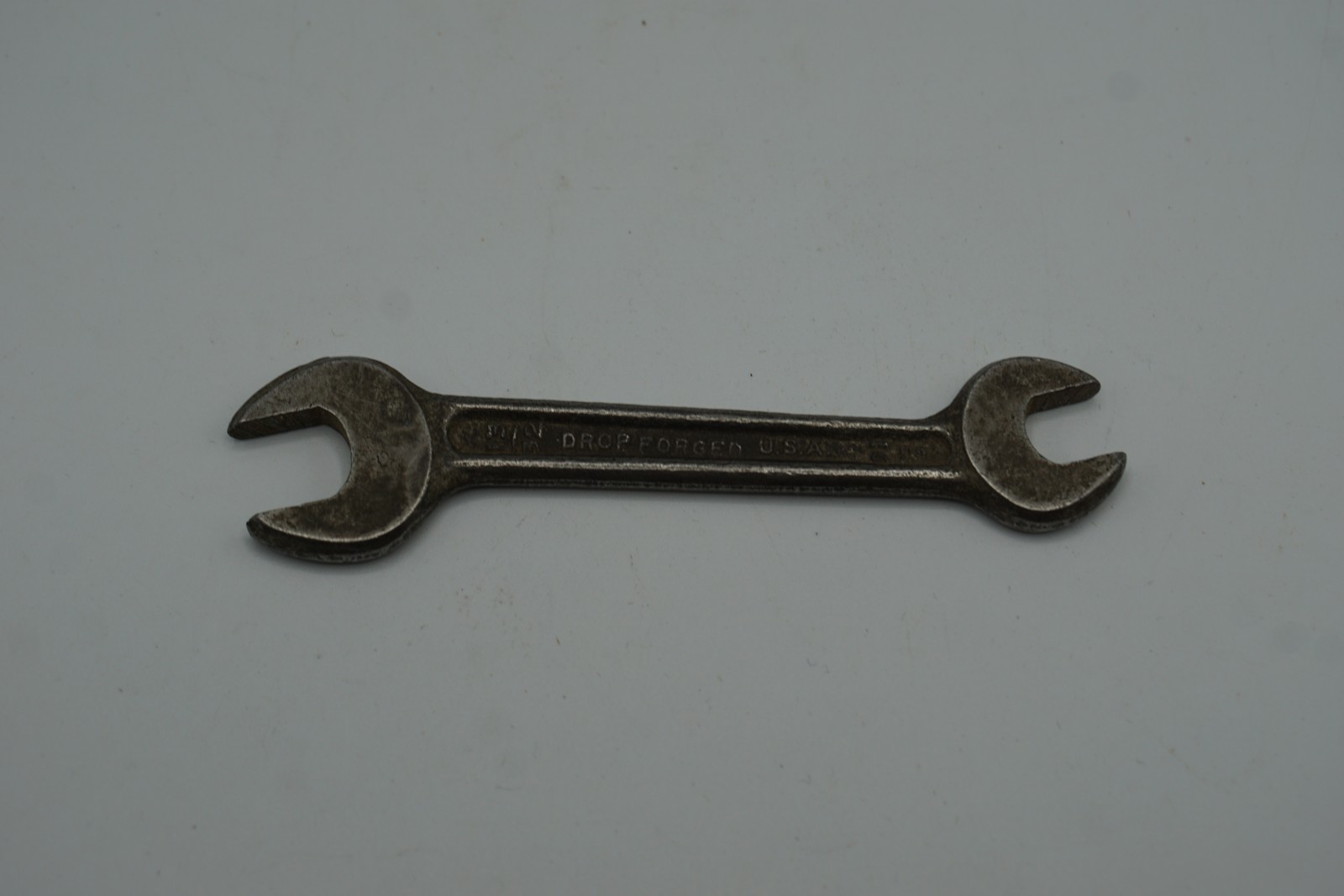 Vintage WHIT. Drop Forged Open End Wrench USA Mechanic Tool 5/16-3/32