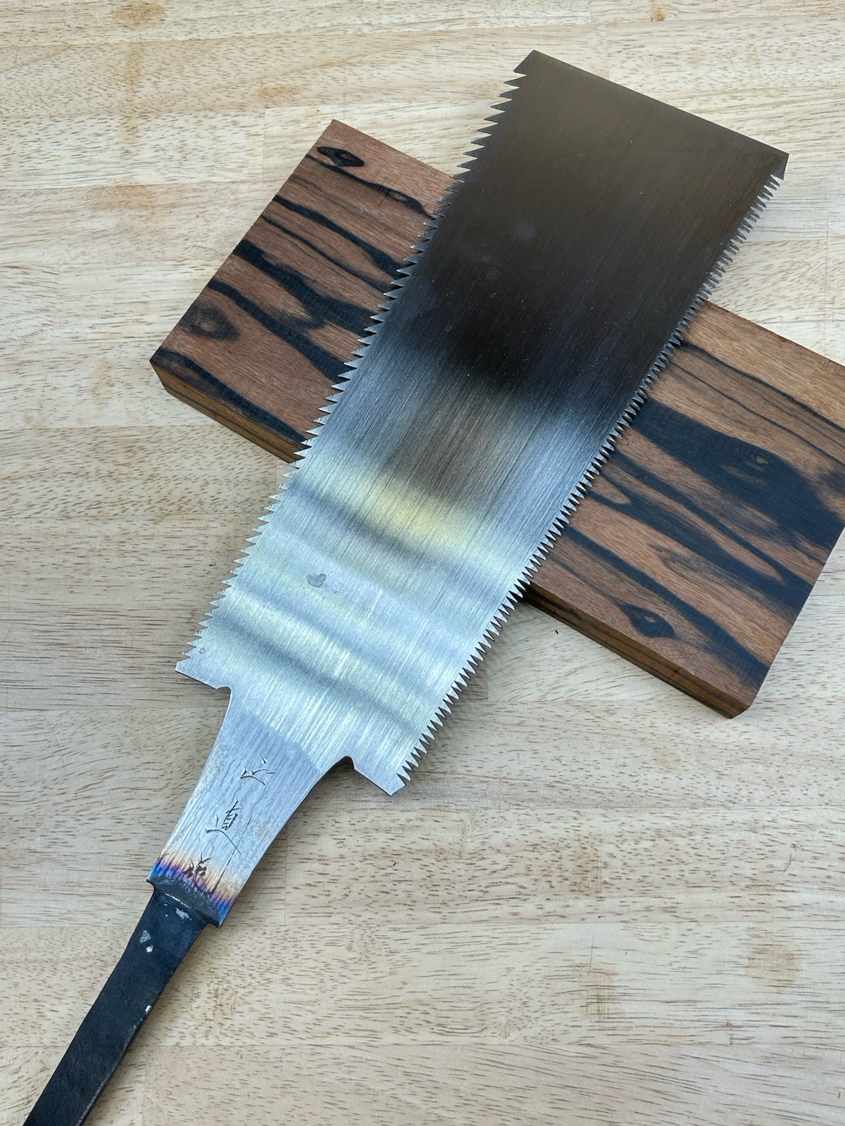 Japanese Handsaw, 270mm Ryoba Nokogiri. Handmade. NOS.
