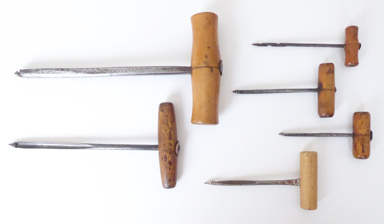 Selection of Vintage English Wooden tools, inc: Marples, Elvicta, Flather & Sons