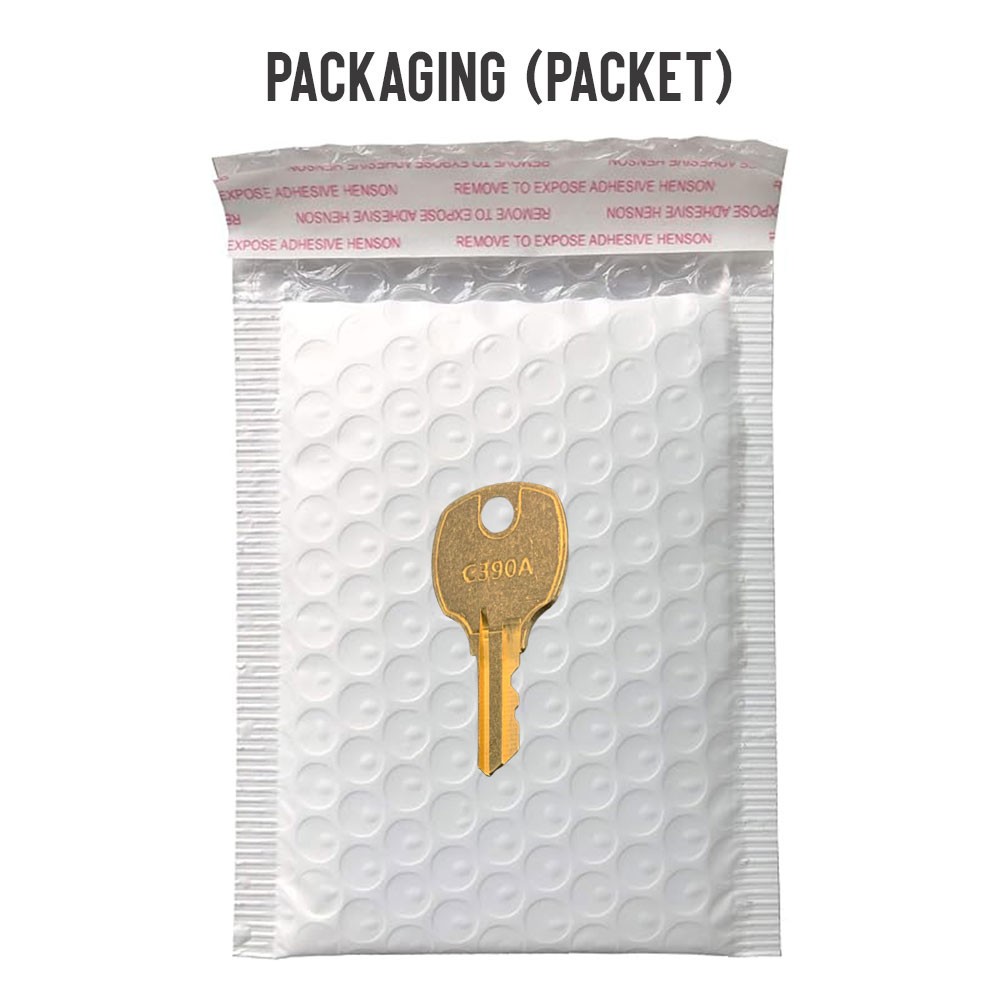 C413A Key Blank Brass